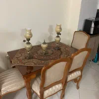 مبل ۷ نفره مدل فرانسوی به همراه ناهار خوری