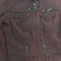 کاپشن چرم اصلی درجه یک کوتاه و پوتین خزدار|لباس|نیشابور, شهید بهشتی|دیوار