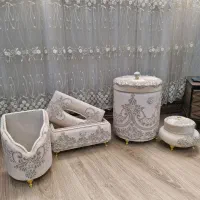 جهیزیه مخملی عروس|جاکفشی، کمد، دراور|محمدشهر, شهرک چمران|دیوار