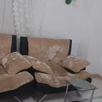 مبل ۸ نفره به همراه جلومبلی و عسلی|مبلمان خانگی و میز عسلی|رشت, دروازه لاکان|دیوار