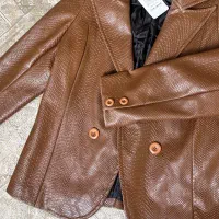 کت چرم کوتاه زنانه