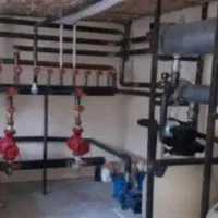 لوله کشی استخر آتش نشانی گاز آب و متوررخانه