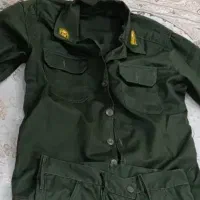 لباس سربازی و پوتین نو