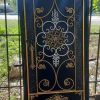 درب نفر رو درب حیاط درب اهنی درب حیاطی درب نفرو|مصالح و تجهیزات ساختمان|رشت, آزادگان|دیوار