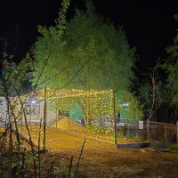 ریسه نور/ ریسه متری /ریسه ساده کبریتی رسید.|ریسه و چراغ تزئینی|شیراز, گود عربان|دیوار