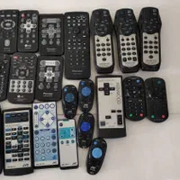 ریموت کنترل پخش ضبط ماشین تصویری و ساده ساعت پراید
