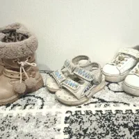 ۳ جفت کفش دخترانه