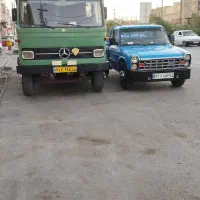 جرثقیل خاور ونیسان یدک کش با چرخگیر شبانه روزی