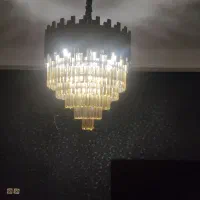 لوستر مشکی نو|لوستر و چراغ آویز|کرج, ساماندهی|دیوار