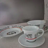 ظروف چینی کودک|اسباب و اثاث بچه|اصفهان, شفق|دیوار