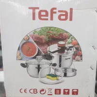 زودپز دوقلو تفال ۵+۷ لیتر|ظروف پخت‌وپز|شیراز, عادل آباد|دیوار