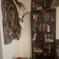 بوفه دکوری کتابخانه