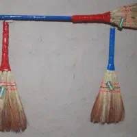 جاروسنتی بادسته ی چوبی|لوازم نظافت|توتکابن, |دیوار