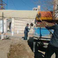 حمل خاک  نخاله در تمام نقاط مشهد