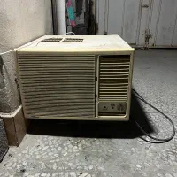 کولر پنجره ای موتور بزرگ ال جی چراغ دار