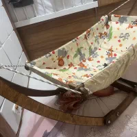 گهواره چوبی سیار|اسباب و اثاث بچه|قزوین, |دیوار