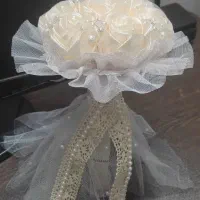 دسته گل عروس . باکس گل . دسته گل . باکس ولنتاین .|گل مصنوعی|مشهد, شفا|دیوار