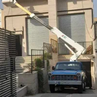 نیسان بالابر نیسان جرثقیل(ارتفاع ۱۲) تابلو نفر بر|خدمات حمل و نقل|شیراز, شهرک والفجر|دیوار