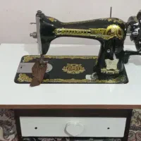 ۵ عدد چرخ خیاطی ۳تا دستی بامیز ۲تا برقی با جعبه
