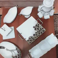 ظروف سرامیکی سفید