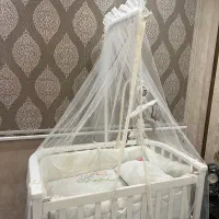 تخت گهواره کنارمادر|تخت و صندلی بچه|محمدیه-قزوین, |دیوار