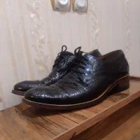 کفش چرم ورنی پوست مار