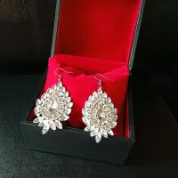 گوشواره آویز زیبا کاملا محکم و ضدحساسیت|بدلیجات|شاهرود, |دیوار