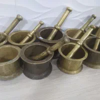 هونگ دسته 9عدد برنجی قدیمی همشو باهم میفروشم