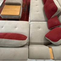 مبل ال ۶‌نفره|مبلمان خانگی و میز عسلی|قشم, |دیوار