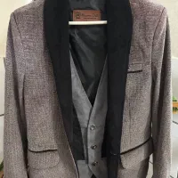 کت وجریقه مخمل سایز ۴۴