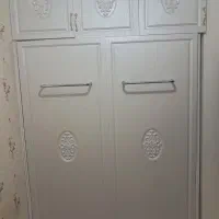 تخت کمجا تاشو دو نفره همراه فایل و آینه و باکس