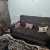 مبل ۷ نفره و ساعت ایستاده سلطنتی|مبلمان خانگی و میز عسلی|شیراز, شهرک مهدی‌آباد|دیوار