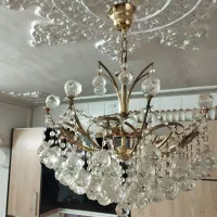 2 عدد لوستر 8 شاخه کریستالی|لوستر و چراغ آویز|ری, شهید غیوری (ابن باویه)|دیوار