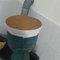 تمبک قدیمی پوست محکم و عالی توافقی|کلکسیون اشیاء عتیقه|اصفهان, شاهد|دیوار