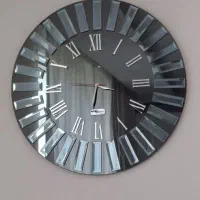 ساعت دیواری آینه تراش