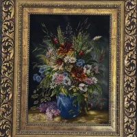 تابلو فرش دستی ایریشم