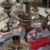 لوستر برنزی نقره ای