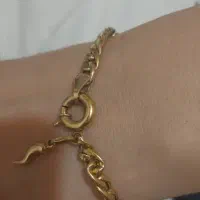 دستبند طلا در حد نو