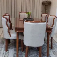 نهار خوری مینی‌مال و فلامینگو|میز و صندلی غذاخوری|مشهد, گرجی علیا|دیوار