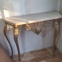 میز برنز فقط پایه هاش آلیاژ هست|مبلمان خانگی و میز عسلی|شهریار, شهریار|دیوار