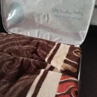 دو عدد پتو نو دونفره گلبافت