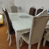 میز ناهارخوری چوبی ۶نفره