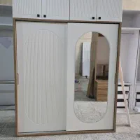 کمد لباس درب ریلی ممبران مدل هلالی (پازلی سفارشی)|جاکفشی، کمد، دراور|تهران, یافتآباد|دیوار