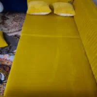 مبل راحتی هشت نفره تخت خوابشو|مبلمان خانگی و میز عسلی|تهران, شهرک فردوس (حسینی)|دیوار