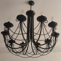 لوستر ۱۰شاخه وارداتی باکارات