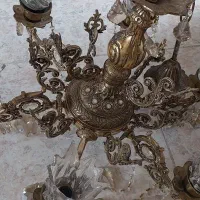 لوستر برنز شیش شعله