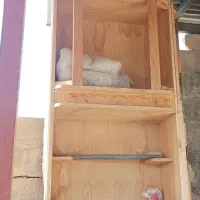 کمد مناسب باغ (چوب روسی)|جاکفشی، کمد، دراور|تیران, |دیوار