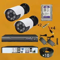 دوربین مداربسته 5MP (پک 2تایی/*دیددرشب رنگی)