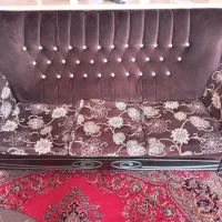 مبل هفت نفره|مبلمان خانگی و میز عسلی|صحنه, |دیوار