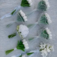 دسته گل عروس مصنوعی